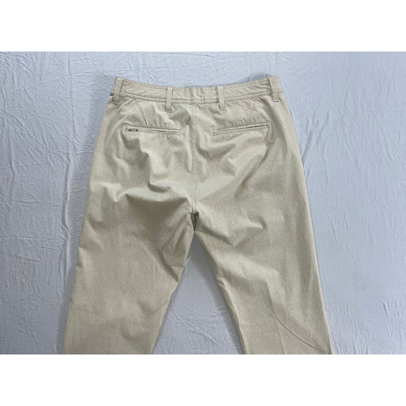 Linksoul Flat Front Slim Fit Lightweight Poly-Cotton Chino Golf Pants. 30X31 EUC - Picture 8 of 9